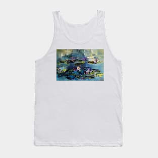 Lily Pond - morning - close up 2 Tank Top